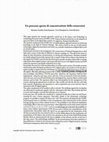 Research paper thumbnail of Un processo aperto di comunicazione della conoscenza