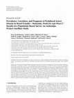 Research paper thumbnail of Prevalence, correlates, and prognosis of peripheral artery disease in rural ecuador-rationale, protocol, and phase I results of a population-based survey: an atahualpa project-ancillary study