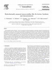 Research paper thumbnail of Hydrothermally prepared nanocrystalline Mn–Zn ferrites: Synthesis and characterization