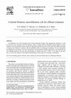 Research paper thumbnail of A hybrid flotation–microfiltration cell for effluent treatment