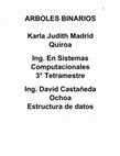 Research paper thumbnail of ARBOLES BINARIOS