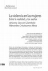 Research paper thumbnail of “La violencia en las mujeres. Entre la realidad y los sueños”