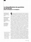 Research paper thumbnail of Les disqualifications des gauchistes au sein du PCF