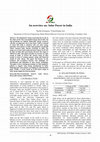 Research paper thumbnail of An overview on Solar Power in India