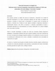 Research paper thumbnail of Educación Permanente en la Región Este Reflexiones sobre el  proceso de instalación y desarrollo de la Unidad en el CURE como potenciadora del vínculo dialógico: Universidad y Sociedad (versión corta)