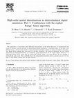 Research paper thumbnail of High-order Spatial Discretisations in Electrochemical Digital Simulation. Part 3. Combination with the Explicit Runge-Kutta Algorithm