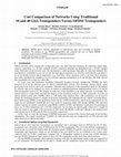 Research paper thumbnail of Cost Comparison of Networks Using Traditional 10 and 40 Gb/s Transponders Versus OFDM Transponders