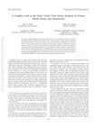 Research paper thumbnail of A Lengthy Look at the Daily Grind: Time Series Analysis of Events, Mood, Stress, and Satisfaction