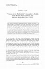 Research paper thumbnail of "Visions on the Battlefields": Alexander A. Boddy, Early British Pentecostalism, and the First World War, 1914-1918*