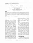 Research paper thumbnail of Flow Properties of 3D Pigeon Hole Models