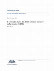 Research paper thumbnail of Il contratto alieno del diritto comune europeo della vendita (CESL)