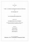 Research paper thumbnail of “A Study   on   induction & orientation(end to end process & effectiveness) in Tata Technologies Ltd.”