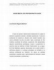 Research paper thumbnail of SAÚDE MENTAL DOS PROFISSIONAIS DA SAÚDE