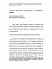 Research paper thumbnail of ASPECTOS PSICOLÓGICOS RELACIONADOS AO PROFISSIONAL- BURNOUT Luiz Antonio Nogueira-Martins 1