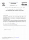 Research paper thumbnail of District Heating Network Design and Analysis