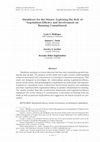 Research paper thumbnail of Marathons for the masses: exploring the role of negotiation-efficacy and involvement on running commitment