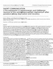 Research paper thumbnail of c-Fos expression in dopaminergic and GABAergic neurons of the ventral mesencephalic tegmentum after paradoxical sleep deprivation and recovery