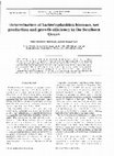 Research paper thumbnail of Determination of bacterioplankton biomass, net production and growth efficiency in the Southern Ocean