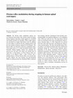 Research paper thumbnail of Flexion reflex modulation during stepping in human spinal cord injury