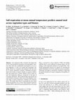 Research paper thumbnail of Soil respiration at mean annual temperature predicts annual total across vegetation types and biomes