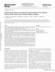 Research paper thumbnail of Antimicrobial activity of traditional medicinal plants from Ankober District, North Shewa Zone, Amhara Region, Ethiopia