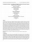 Research paper thumbnail of Evaluating Preschoolers' Social Skills: The Impact of a Physical Education Program from the Parents' Perspective