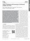 Research paper thumbnail of Impact of Substrate and Processing on Confinement of Nafion Thin Films