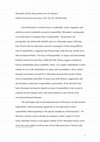 Research paper thumbnail of Review of David Shoemaker, Responsibility from the Margins