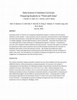 Research paper thumbnail of Data Science in the Statistics Curricula: Preparing Students to "Think with Data