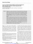 Research paper thumbnail of Loss of β4 integrin subunit reduces the tumorigenicity of MCF7 mammary cells and causes apoptosis upon hormone deprivation