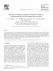 Research paper thumbnail of Partition of trypsin in aqueous two-phase systems of poly(ethylene glycol) and cashew-nut tree gum