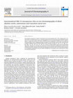 Research paper thumbnail of Functionalized SBA-15 mesoporous silica in ion chromatography of alkali, alkaline earths, ammonium and transition metal ions