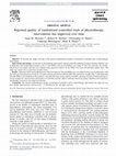 Research paper thumbnail of Reported quality of randomized controlled trials of physiotherapy interventions has improved over time