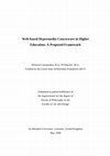 Research paper thumbnail of Web-based Hypermedia Courseware in Higher Education: A Proposed Framework