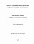 Research paper thumbnail of Elites e formação nacional: as gerações de 1830 do Brasil e da Argentina