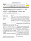 Research paper thumbnail of Design analysis and manufacturing of the cooling lines of the in vessel components of WENDELSTEIN 7-X