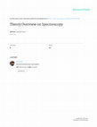 Research paper thumbnail of Theory Overview on Spectroscopy