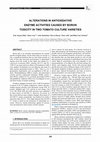 Research paper thumbnail of Alterations in Antioxidative Enzyme Activities Caused By Boron Toxicity in Two Tomato Culture Varieties