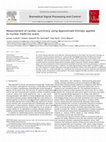 Research paper thumbnail of Measurement of cardiac synchrony using Approximate Entropy applied to nuclear medicine scans