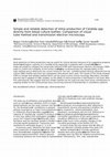 Research paper thumbnail of Simple and reliable detection of slime production of Candida spp. directly from blood culture bottles: Comparison of visual tube method and transmission electron microscopy