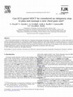 Research paper thumbnail of Can ECG-gated MDCT be considered an obligatory step to plan and manage a new chest-pain unit?