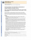 Research paper thumbnail of Free drug samples in the United States: characteristics of pediatric recipients and safety concerns