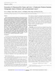 Research paper thumbnail of Extraction of 5Fluorouracil by Tumor and Liver: A Noninvasive Positron Emission Tomography Study of Patients with Gastrointestinal Cancer1