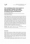 Research paper thumbnail of The Contribution of East Asian Countries to Internationally Published Asian Higher Education Research: The Role of System Development and Internationalization