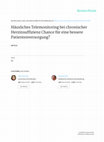 Research paper thumbnail of Häusliches Telemonitoring bei chronischer Herzinsuffizienz Chance für eine bessere Patientenversorgung?