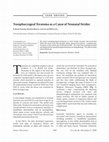 Research paper thumbnail of Nasopharyngeal teratoma as a cause of neonatal stridor