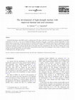 Research paper thumbnail of The development of high-strength mortars with improved thermal and acid resistance