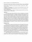 Research paper thumbnail of Performance of Cement Systems with Nano-SiO2 Particles Produced Using Sol-gel Method