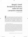 Research paper thumbnail of Rutuguli y yumali: descripción de las danzas, análisis del canto y perspectiva comparada.