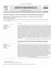 Research paper thumbnail of Infección bronquial crónica: el problema de Pseudomonas aeruginosa